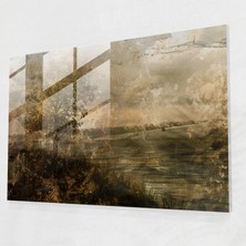 Painted Anarchy Rembrandt Cam Duvar Sanatı Manzara - Rembrandt, Duvar Dekorasyonu, Cam Duvar Sanatı, Cam Sanatı, 45X30