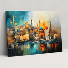 Painted Anarchy Çağdaş Cami Duvar Sanatı - Cami, Cami, Çağdaş, Resim, 50X30