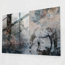 Painted Anarchy Rokoko Tarzı Resim Cam Baskı - Rokoko Tarzı Resim, Rokoko Tarzı Resim, Ev Dekorasyonu, Cam Sanatı, 45X30