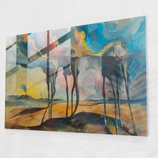 Painted Anarchy Salvador Dali Ev Dekorasyonu - Salvador Dali, Salvador Dali, Ev Dekorasyonu, Cam Sanatı, 45X30
