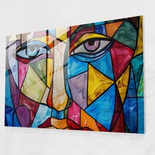 Painted Anarchy Pablo Picasso Cam Duvar Sanatı - Pablo Picasso, Modern Sanat, Duvar Dekorasyonu, Cam Duvar Sanatı, 45X30