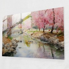 Painted Anarchy Zen Bahçesi Cam Baskı - Zen Bahçesi, Huzurlu, Sakin, Zen Bahçesi, 45X30