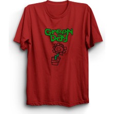 The Fame Green Day, Kerplunk, Flower, Rock Metal Müzik Grubu %100 Pamuk Tişört