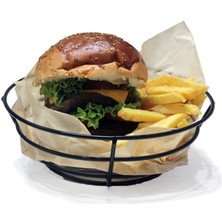 Evstyle 21 cm Yuvarlak Hamburger Sunumluk -3 Lü