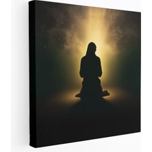 Painted Anarchy Dua Eden Kişi Kanvas Tablo - Dini Tasvir, Çarpma, Dua Eden Kişi, Kanvas Tablo, 30x30