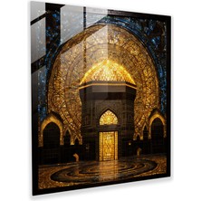 Painted Anarchy Kabe Vitray Baskı - Kabe, Cam Duvar Sanatı, Modern Sanat, Cam Sanatı, 30X30