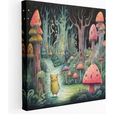 Painted Anarchy Kreş Kaprisli Pastel Boya Duvar Dekorasyonu - Kreş, Kaprisli Pastel Boya Eskizleri, Kreş, Eğlenceli, 30X30