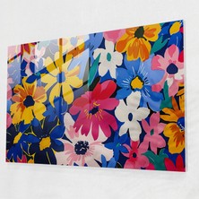 Canlı Çiçek Henri Matisse Cam Duvar Tablosu - Henri Matisse, Cam Duvar Sanatı, Duvar Dekorasyonu, Cam Sanatı, 45X30