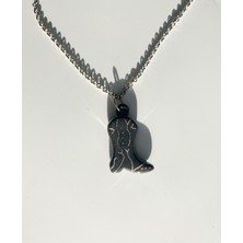 Archeceramic El Yapımı Seramik Kolye "kovboy I"