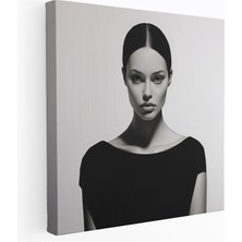 Painted Anarchy Kadın Duvar Dekorasyonu: Zamansız Minimalizm - Kadın, Kanvas Tablo, Kanvas Tablo, Duvar Dekorasyonu, 30X30