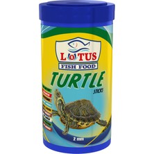 Amore Turtle Green Sticks 125 ml + Lotus 100 ml Su Kaplumbağası Yemi ve Vitamin Seti