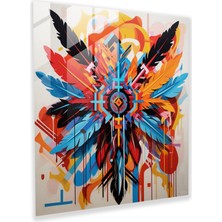 Painted Anarchy Southwest Spirit Cam Baskı - Güneybatı, Tasarımlar, Ev Dekorasyonu, Güneybatı, 30X30