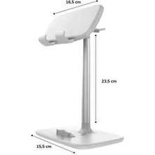 Etexy Çok Fonksiyonlu Tutucu Masaüstü Telefon Tutucu Ayarlanabilir Telefon Tablet Tutucu Telefon Standı