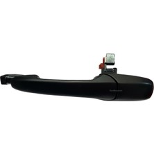 Fkoto Ford Ranger Arka Kapı Dış Açma Kolu Sol Şifre Deliksiz Siyah 2006-2012