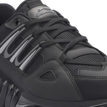 Slazenger ZALAR Erkek Sneaker Koşu & Yürüyüş Ayakkabısı Siyah / Koyu Gri