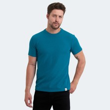 Slazenger VELVEL Erkek Tişört Petrol