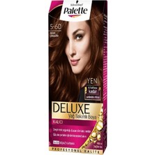 Palette Deluxe Deluxe Saç Boyası 5 60 Sıcak Çikolata