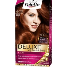 Palette Deluxe Deluxe Saç Boyası 6-70 Kahve Bakır