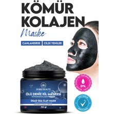 DOREE BEAUTE Collagen Karma Yağlı & Siyah Nokta Akne Karşıtı Kömür Kil Maskesi 150 ml