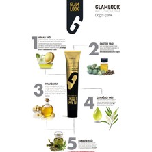 Glam Look Kalıcı Saç Boyası  100 ml  Kestane 4.0