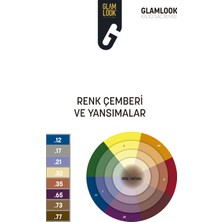 Glam Look Kalıcı Saç Boyası  100 ml  Kestane 4.0