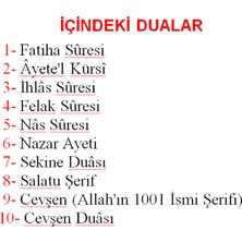 Minik Adımlar Maşallah Yazılı Cevşenli Bebek Yaka , Yastık ve Beşik  Iğnesi
