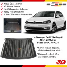 Bosse Vw Golf 7 Bagaj Havuzu Üst Bagaj Için 2013 2020 Arası Bosse