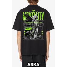 Won Black Mentalıty Baskılı Ithal T-Shirt %96 Pamuk