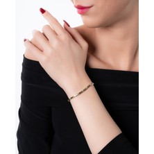 Ycl Jewellery Zincir Kadın Bileklik 925 Ayar Gümüş