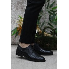 Pierre Cardin 63599 Siyah Orijinal Ürün Kauçuk Taban Iç ve Dış Hakiki Deri Erkek Ayakkabı