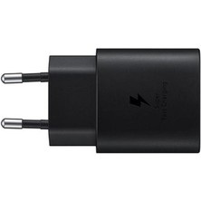 Easy Tekno Şarj Edilebilir Pil Samsung Galaxy M51 Type-C Fast Şarj Adaptörü 25W Siyah (Samsung Türkiye Garanti