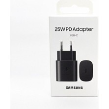 Easy Tekno Şarj Edilebilir Pil Samsung Galaxy M51 Type-C Fast Şarj Adaptörü 25W Siyah (Samsung Türkiye Garanti