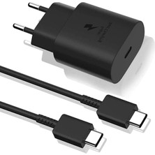 Easy Tekno Samsung Galaxy S21/S22/S23/24/S24 PLUS/S24 Ultra Uyumlu Hızlı Şarj 25W Usb-C Type-C P