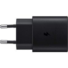 Easy Tekno 2 Yıl Galaxy M33 5g Fast Charging 25W Type-C Çıkışlı Kablolu Şarj Aleti Siyah( Türkiye Gara Beyaz