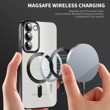 Teknomoda Huawei Mate 40 Pro Kılıf Kamera Lens Korumalı Renkli Magsafe Şeffaf Silikon