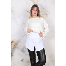 Classy Moda Gömlek /kadın Kurtarıcı- Etek Kurtarıcı Içlik Etek %100 Pamuk