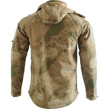 Karcamp 5 Cepli Tactical Double Softshell Su Geçirmez Unisex Mont Ceket