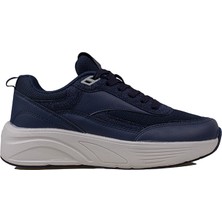 Trend Adımlar Lacivert Unisex Kalın Taban Comfortable Sneaker