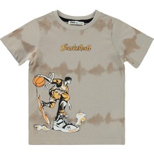 Civil Boys Erkek Çocuk Tişört 2-5 Yaş Taş Rengi