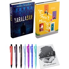 Solmuş Mürekkep 2 Ciltli Meryem Nart ve Ephesus Yayınları Yaralasar 1 Ciltli Maral Atmaca 2li Set