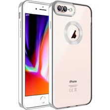 Techno Guru iPhone 8 Plus Şık Tasarımlı ve Parlak Omega Premium Silikon Kılıf