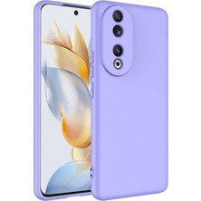 Techno Guru Honor 90 Içi Kadife Dolgulu Şık Candy Lansman Silikon Kılıf