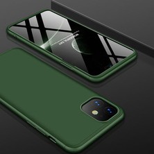 Techno Guru iPhone 11 3 Parçalı Tam Koruma Şık Astrea Premium Sert Kılıf