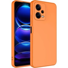 Techno Guru Redmi Note 12 Pro 5g Içi Kadife Dolgulu Şık Candy Lansman Silikon Kılıf