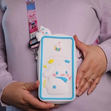 Piraye Gift Sanrio Cinnamaroll Silikon  Çantaaskılı Telefonluk