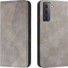 Mellow Shop Samsung Galaxy S22 Pu Deri Folio Kapak Cüzdan Kickstand Kart (Yurt Dışından)