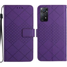 Mellow Shop Xiaomi Redmi Not 12S Için Flip Case Kart Yuvası El Kayışı Cüzdan ile Standı (Yurt Dışından)