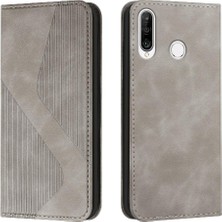 Mellow Shop Huawei P30 Lite Pu Deri Manyetik Cüzdan Kickstand Için Kılıf Folio Flip (Yurt Dışından)