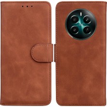 Mellow Shop Realme 12 Artı Premium Pu Deri Manyetik Kart Yuvası Standı Için Flip Case (Yurt Dışından)