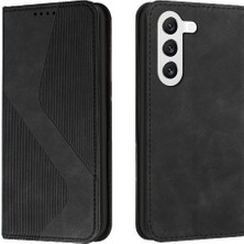 Mellow Shop Samsung Galaxy S23 Için Kılıf Cüzdan Kickstand Kart Yuvaları Tutucu Folio Kapak (Yurt Dışından)